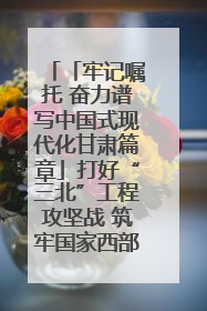 「牢记嘱托 奋力谱写中国式现代化甘肃篇章」打好“三北”工程攻坚战 筑牢国家西部生态安全屏障