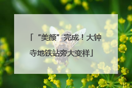 “美颜”完成！大钟寺地铁站旁大变样