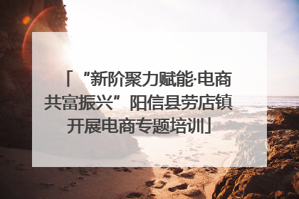 “新阶聚力赋能·电商共富振兴”阳信县劳店镇开展电商专题培训