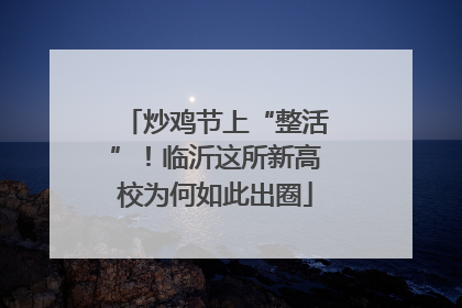 炒鸡节上“整活”！临沂这所新高校为何如此出圈