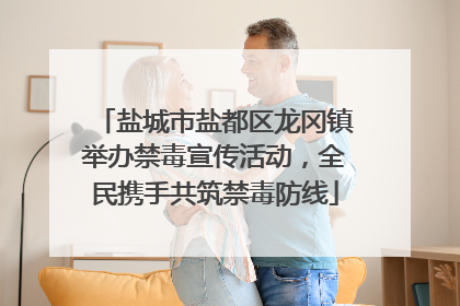 盐城市盐都区龙冈镇举办禁毒宣传活动，全民携手共筑禁毒防线