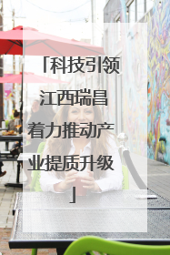 科技引领 江西瑞昌着力推动产业提质升级