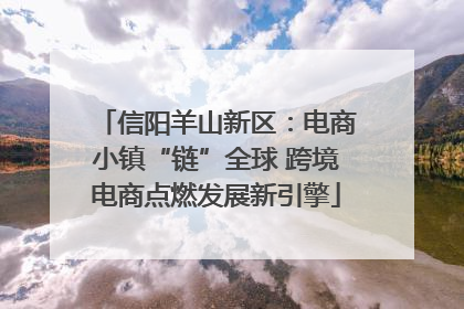 信阳羊山新区：电商小镇“链”全球 跨境电商点燃发展新引擎