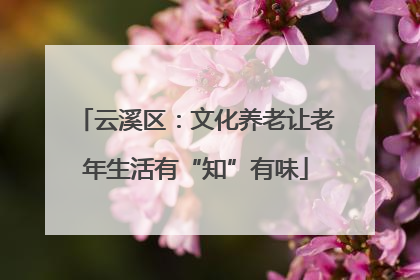 云溪区：文化养老让老年生活有“知”有味