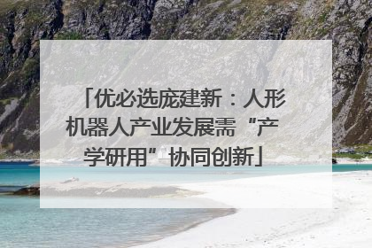 优必选庞建新：人形机器人产业发展需“产学研用”协同创新