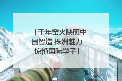 千年窑火映照中国智造 株洲魅力惊艳国际学子