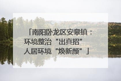 南阳卧龙区安皋镇：环境整治“出真招” 人居环境“焕新颜”