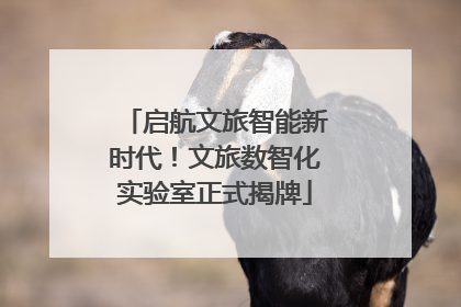 启航文旅智能新时代！文旅数智化实验室正式揭牌