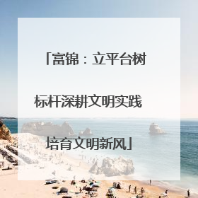 富锦：立平台树标杆深耕文明实践培育文明新风