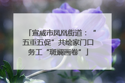 宣威市凤凰街道：“五重五促”共绘家门口务工“斑斓画卷”
