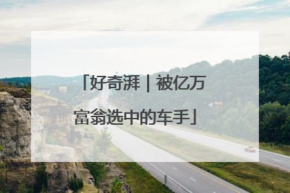 好奇湃｜被亿万富翁选中的车手