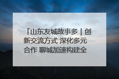 山东友城故事多｜创新交流方式 深化多元合作 聊城加速构建全球友城新格局