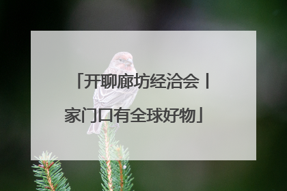 开聊廊坊经洽会丨家门口有全球好物