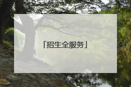 招生全服务