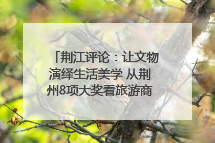 荆江评论：让文物演绎生活美学 从荆州8项大奖看旅游商品3.0时代