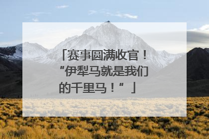 赛事圆满收官！“伊犁马就是我们的千里马！”
