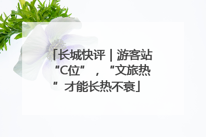 长城快评｜游客站“C位”，“文旅热”才能长热不衰